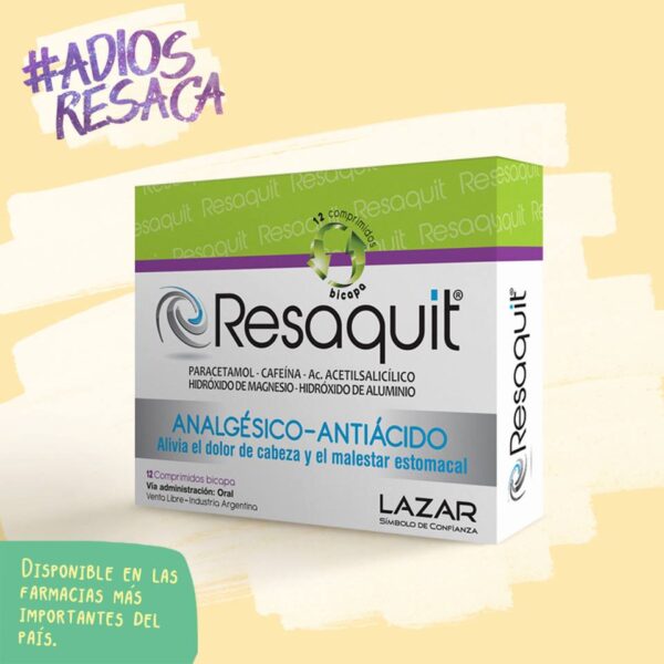Resaquit  Caja De 12 Tabletas - Imagen 3