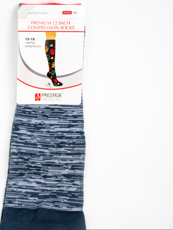 Calcetin De Compresion Moda 386-SGY - Imagen 2